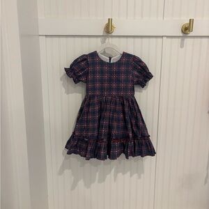 Ollie Jay “Aura” Holiday Plaid Poplin Dress | Vintage-Inspired Christmas Style
